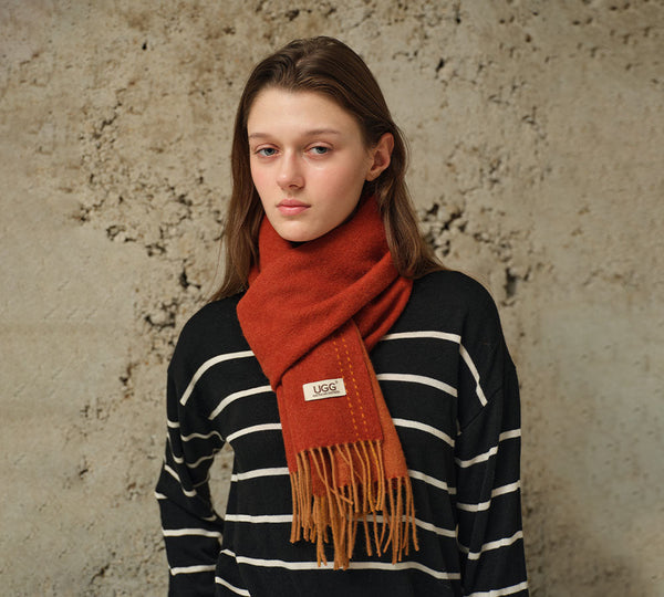 AUSTRALIAN SHEPHERD® 100% Wool Plain Scarf Rasora