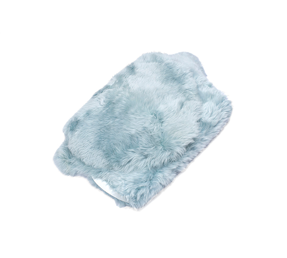 EVERAU® Premium Australian Sheepskin Wool Single Color Long Rugs 105cm EVERAU
