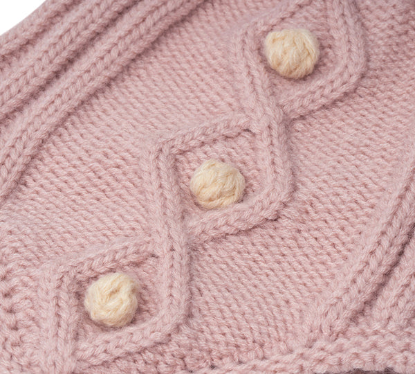 Kids Pom Pom Beanie and Scarf Gift Set Snell