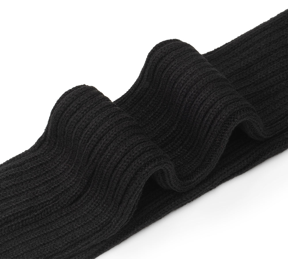 EVERAU® Women Stretchy Ribbed Knit Thick Leg Warmers EVERAU