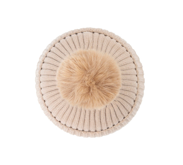 AUSTRALIAN SHEPHERD® Kids Knitted Pom Pom Beanie UGG AUSTRALIAN SHEPHERD