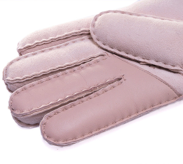 EVERAU® Ladies Gloves Fluffy Sheepskin Wool Stacey - UGG EXPRESS