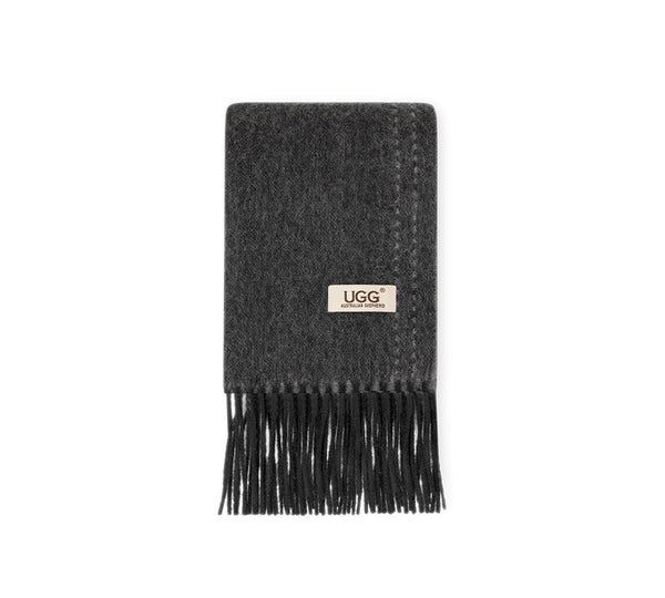 AUSTRALIAN SHEPHERD® 100% Wool Plain Rasora Scarf UGG AUSTRALIAN SHEPHERD