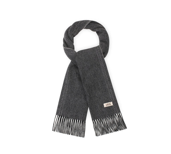 AUSTRALIAN SHEPHERD® 100% Wool Plain Rasora Scarf UGG AUSTRALIAN SHEPHERD