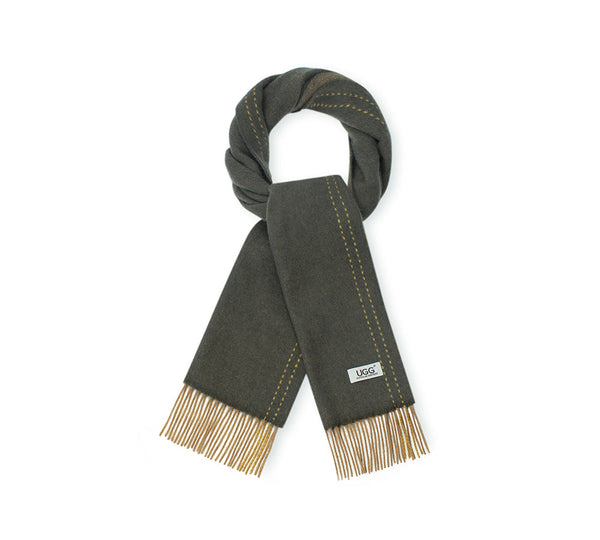 AUSTRALIAN SHEPHERD® 100% Wool Plain Rasora Scarf UGG AUSTRALIAN SHEPHERD