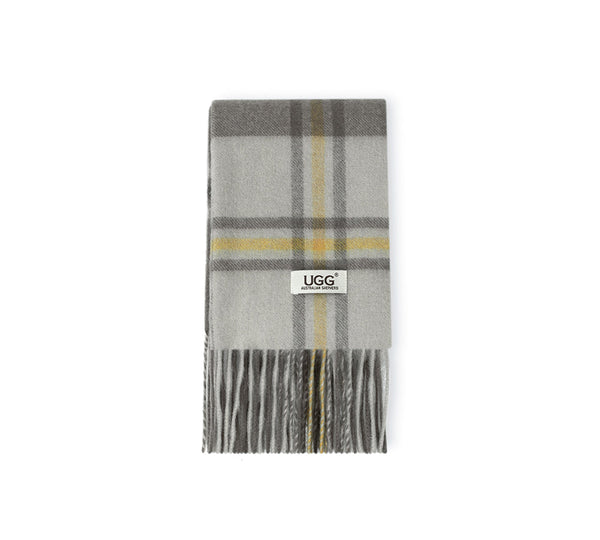 AUSTRALIAN SHEPHERD® 100% Wool Check Snovia Scarf UGG AUSTRALIAN SHEPHERD