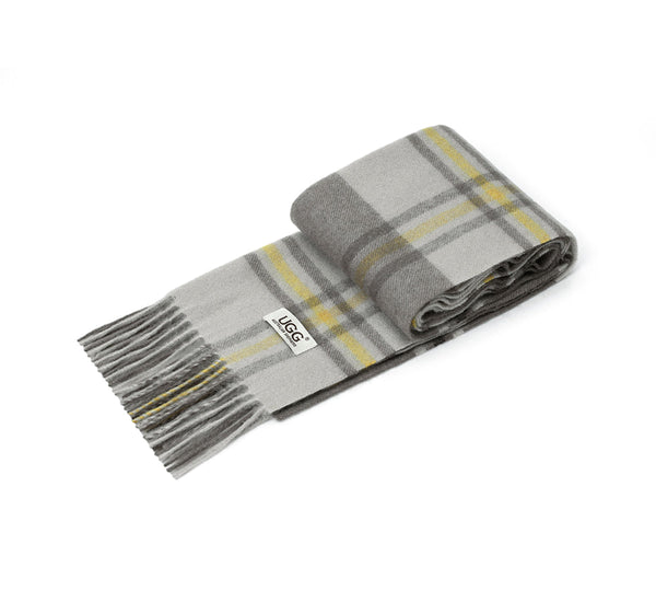 AUSTRALIAN SHEPHERD® 100% Wool Check Snovia Scarf UGG AUSTRALIAN SHEPHERD