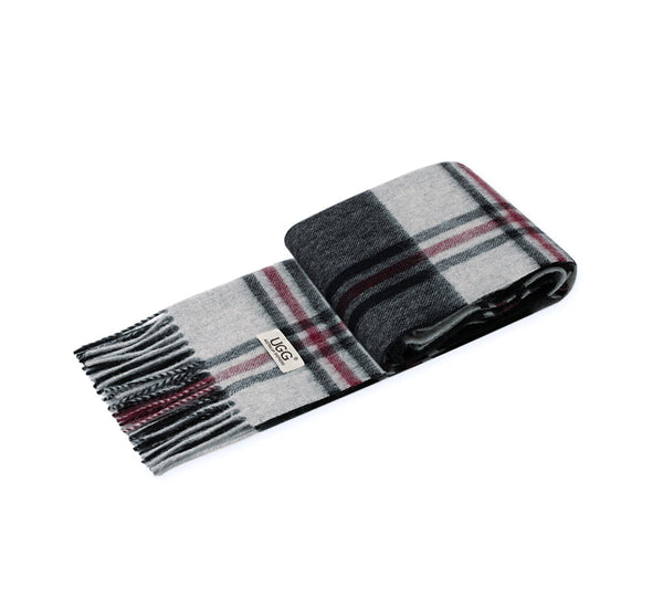 AUSTRALIAN SHEPHERD® 100% Wool Check Snovia Scarf UGG AUSTRALIAN SHEPHERD