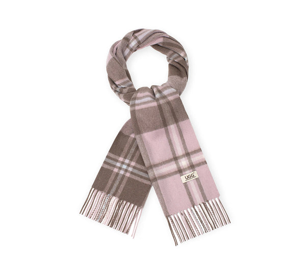 AUSTRALIAN SHEPHERD® 100% Wool Check Snovia Scarf UGG AUSTRALIAN SHEPHERD
