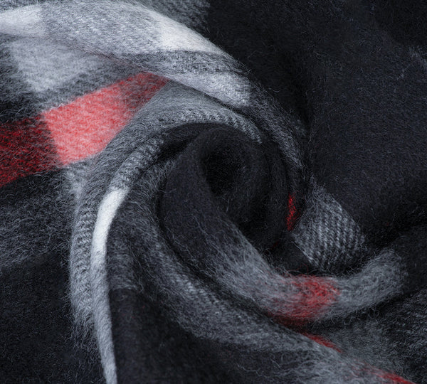 AUSTRALIAN SHEPHERD® 100% Wool Check Solara Scarf UGG AUSTRALIAN SHEPHERD