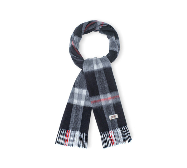 AUSTRALIAN SHEPHERD® 100% Wool Check Solara Scarf UGG AUSTRALIAN SHEPHERD