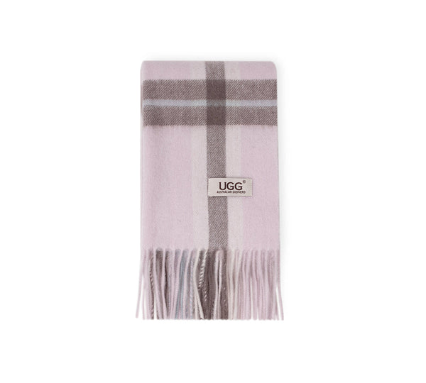 AUSTRALIAN SHEPHERD® 100% Wool Check Solara Scarf UGG AUSTRALIAN SHEPHERD