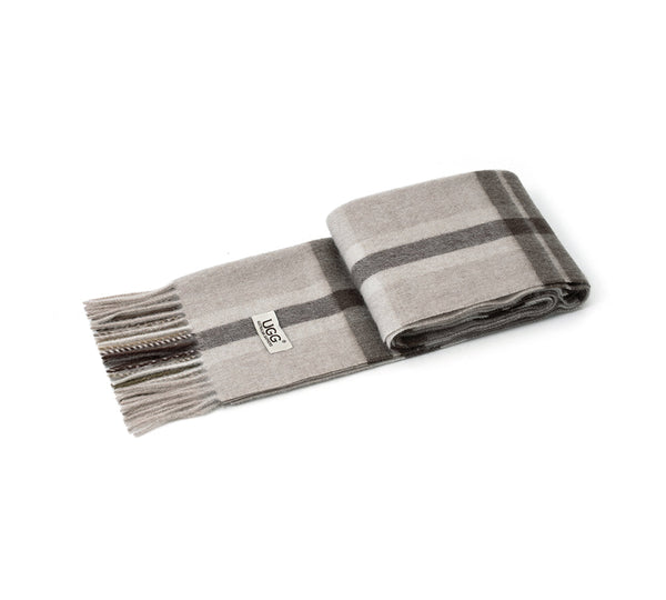AUSTRALIAN SHEPHERD® 100% Wool Check Solara Scarf UGG AUSTRALIAN SHEPHERD