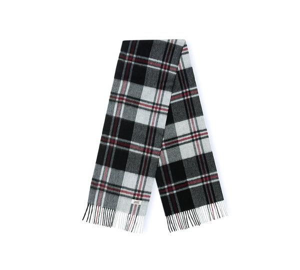AUSTRALIAN SHEPHERD® 100% Wool Check Snovia Scarf UGG AUSTRALIAN SHEPHERD