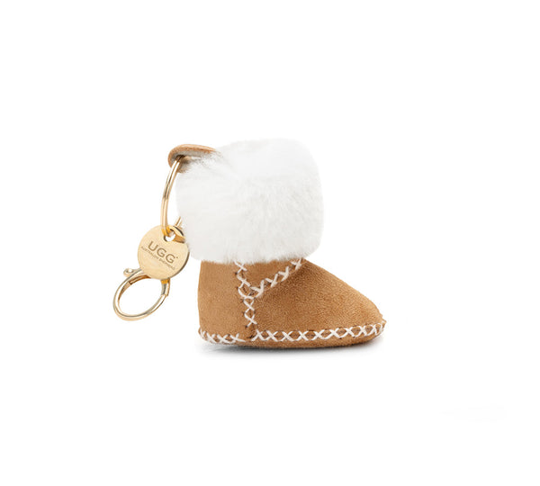 AUSTRALIAN SHEPHERD® UGG Keychain Sheepskin Fluffy Boris UGG AUSTRALIAN SHEPHERD