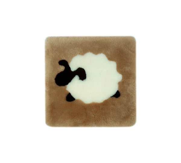 AUSTRALIAN SHEPHERD® Square Australian Wool Cushion 40cmx40cm UGG AUSTRALIAN SHEPHERD