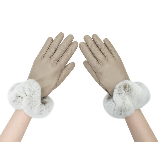 AUSTRALIAN SHEPHERD® Ladies Gloves Fluffy Sheepskin Wool Lennon Gloves UGG AUSTRALIAN SHEPHERD