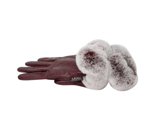 AUSTRALIAN SHEPHERD® Ladies Gloves Fluffy Sheepskin Wool Lennon Gloves UGG AUSTRALIAN SHEPHERD
