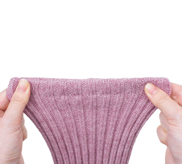 Women Stretchy Ribbed Knit Thick Leg Warmers