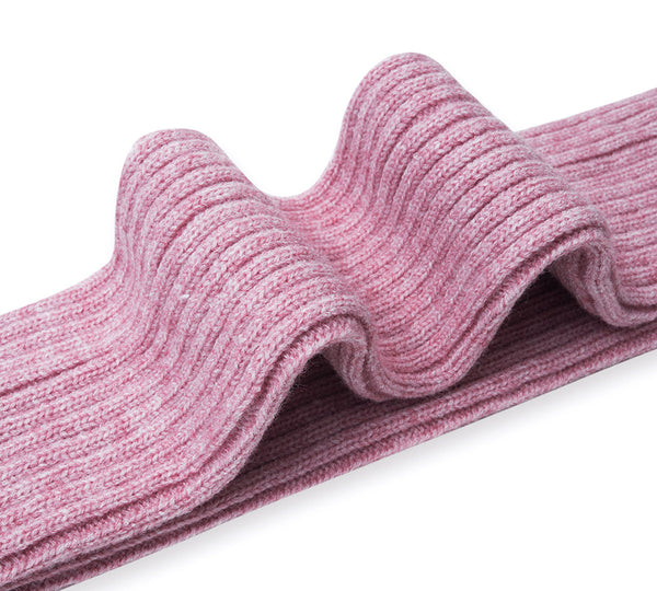 EVERAU® Women Stretchy Ribbed Knit Thick Leg Warmers EVERAU