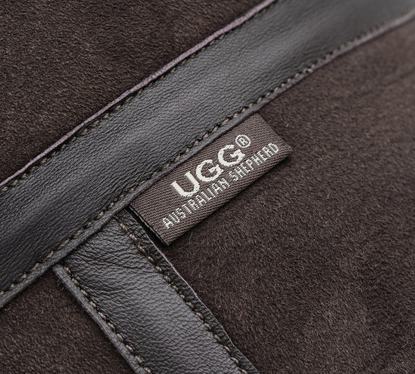 Fluffy Sheepskin Wool Bucket Patchwork Hat