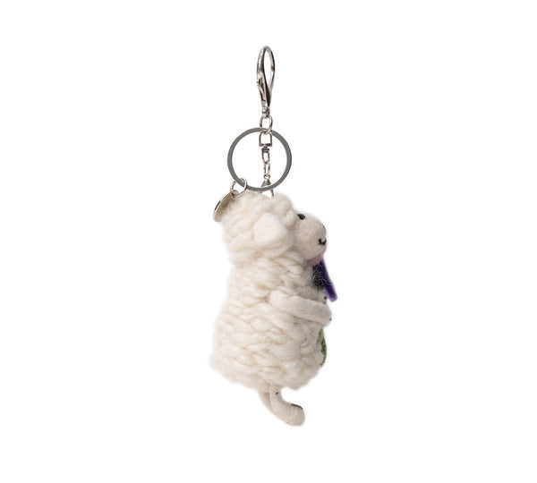 Australian Shepherd® Cute Plush Wolly Keyring UGG AUSTRALIAN SHEPHERD