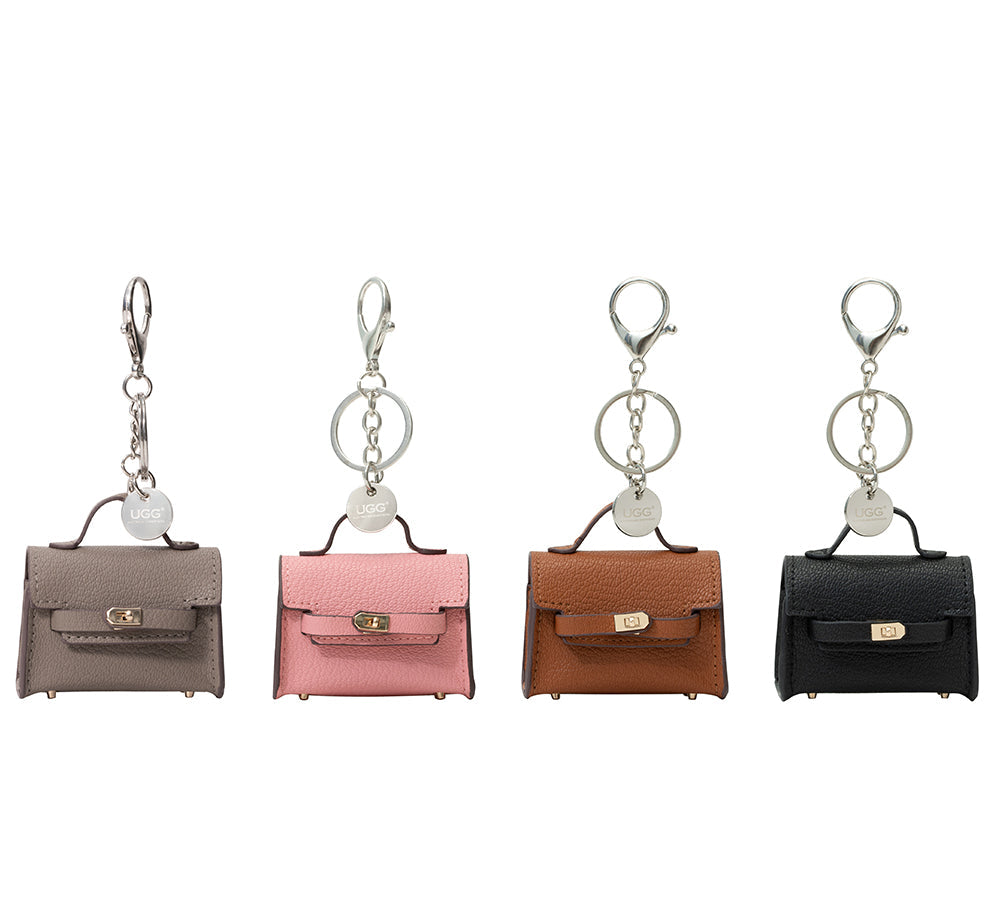 AUSTRALIAN SHEPHERD® Leather-Look Mini Purse Keyring Earpods Case UGG AUSTRALIAN SHEPHERD
