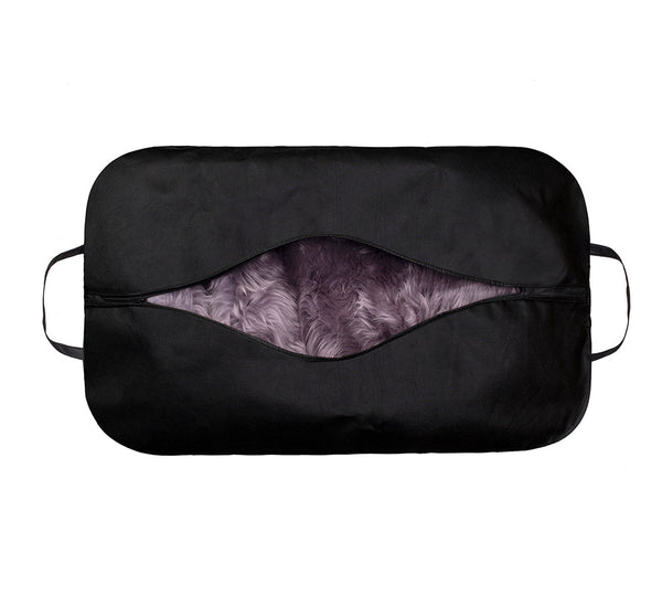 EVERAU® Premium Australian Sheepskin Wool Single Color Long Rugs 105cm EVERAU