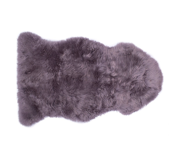 EVERAU® Premium Australian Sheepskin Wool Single Color Long Rugs 105cm EVERAU