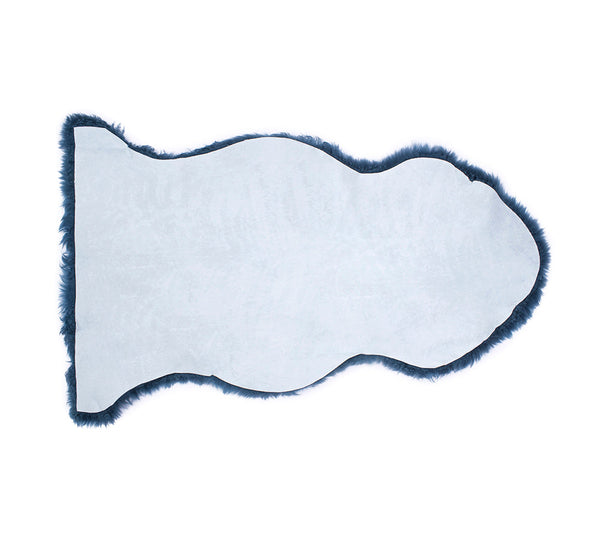 EVERAU® Premium Australian Sheepskin Wool Single Color Long Rugs 105cm EVERAU