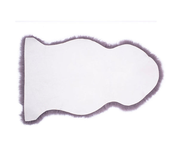 EVERAU® Premium Australian Sheepskin Wool Single Color Long Rugs 105cm EVERAU