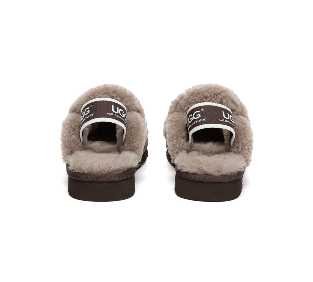 AUSTRALIAN SHEPHERD® UGG Slippers Kids Sheepskin Wool Slingback Rilee UGG AUSTRALIAN SHEPHERD
