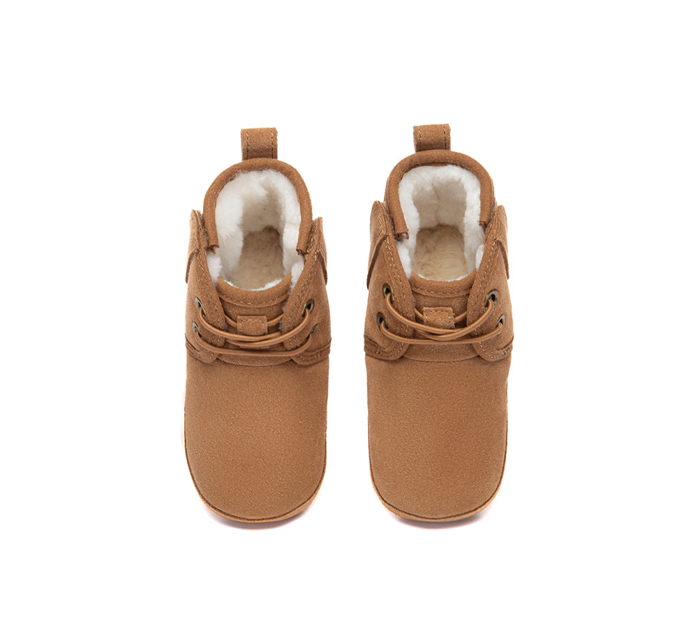 AUSTRALIAN SHEPHERD® UGG Boots Baby Bootie Lace Up Gift Set Pavory UGG AUSTRALIAN SHEPHERD