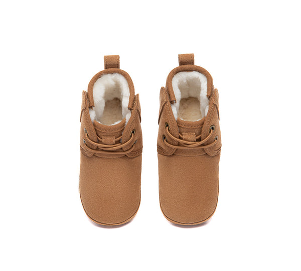 AUSTRALIAN SHEPHERD® UGG Boots Baby Bootie Lace Up Gift Set Pavory UGG AUSTRALIAN SHEPHERD