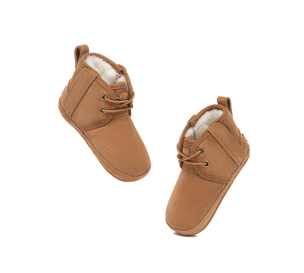 AUSTRALIAN SHEPHERD® UGG Boots Baby Bootie Lace Up Gift Set Pavory UGG AUSTRALIAN SHEPHERD