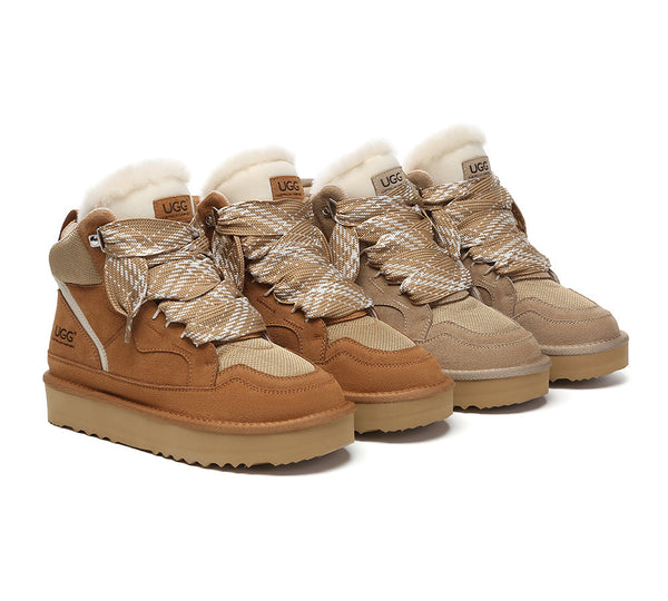 Samir Lace-Up Platform UGG Boots · Sneaker Style – Ever UGG Outlet
