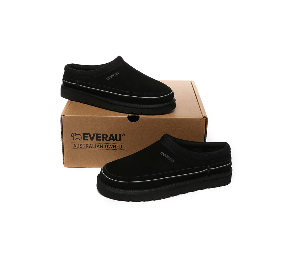 UGG Slippers Men Sheepskin Wool Casual Skaftafell