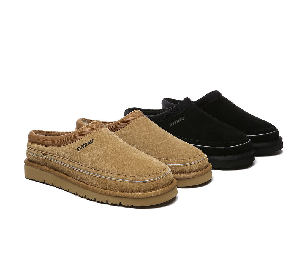 UGG Slippers Men Sheepskin Wool Casual Skaftafell