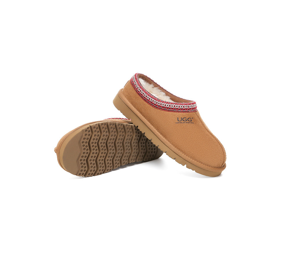 UGG Slippers Sheepskin Wool Ankle Booties Tazzy Hippie