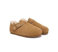 AUSTRALIAN SHEPHERD® UGG Slippers Sheepskin Wool Birkenstock Adjustable Hazora EVERAU