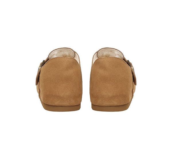 AUSTRALIAN SHEPHERD® UGG Slippers Sheepskin Wool Birkenstock Adjustable Hazora EVERAU