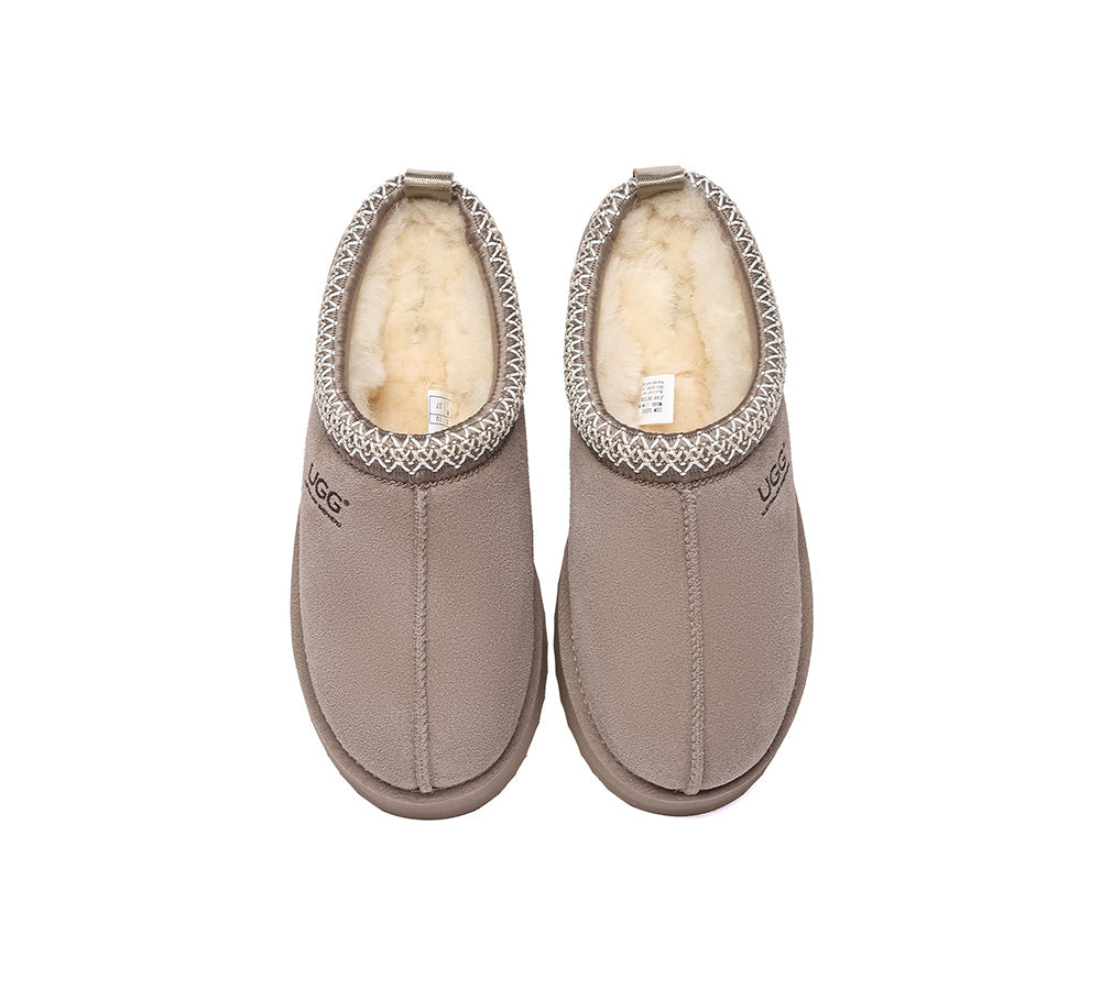 AUSTRALIAN SHEPHERD® UGG Slippers Sheepskin Wool Ankle Tazzy Tay Platform UGG AUSTRALIAN SHEPHERD