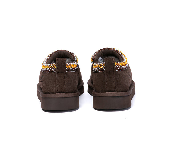 UGG Tazzy Slippers Women Men Sheepskin Wool Ankle Boots Valen