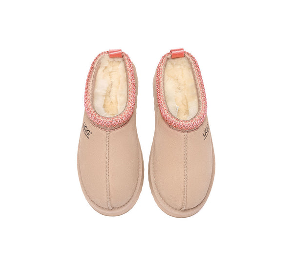 AUSTRALIAN SHEPHERD® UGG Slippers Sheepskin Wool Ankle Tazzy Tay Platform UGG AUSTRALIAN SHEPHERD