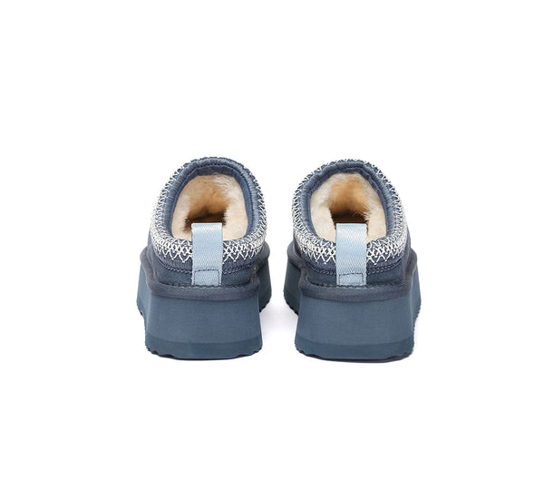 AUSTRALIAN SHEPHERD® UGG Slippers Sheepskin Wool Ankle Tazzy Tay Platform UGG AUSTRALIAN SHEPHERD