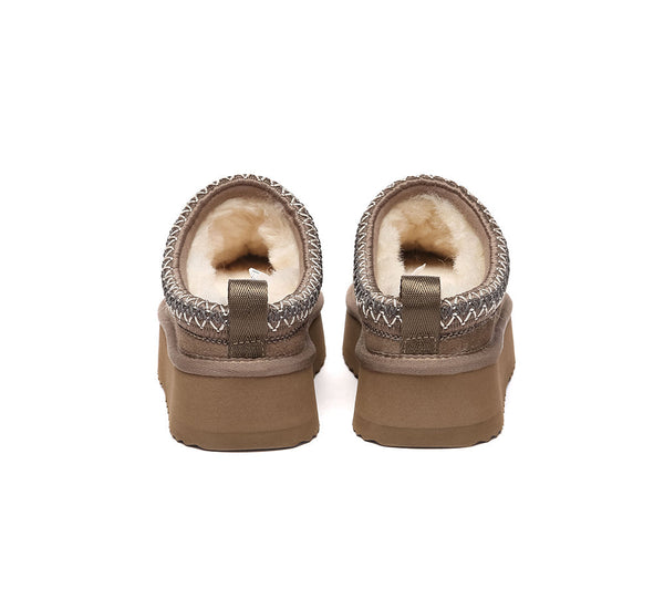 AUSTRALIAN SHEPHERD® UGG Slippers Sheepskin Wool Ankle Tazzy Tay Platform UGG AUSTRALIAN SHEPHERD
