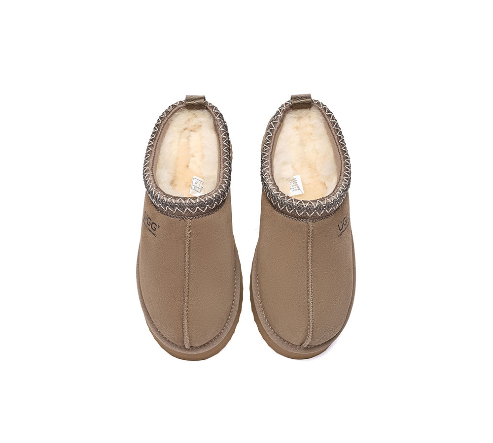 AUSTRALIAN SHEPHERD® UGG Slippers Sheepskin Wool Ankle Tazzy Tay Platform UGG AUSTRALIAN SHEPHERD