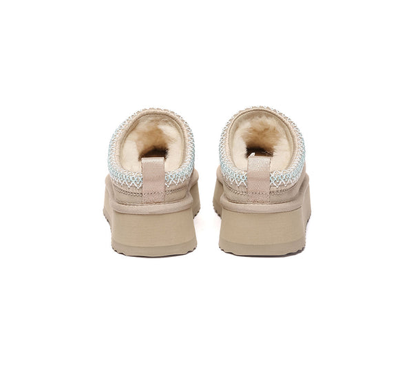 AUSTRALIAN SHEPHERD® UGG Slippers Sheepskin Wool Ankle Tazzy Tay Platform UGG AUSTRALIAN SHEPHERD