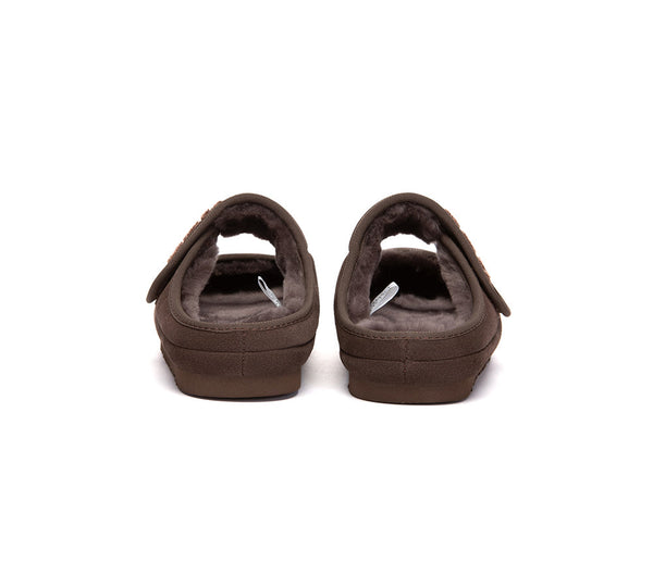 AUSTRALIAN SHEPHERD® UGG Slippers Sheepskin Wool Adjustable Strap Mary Jane Velly UGG AUSTRALIAN SHEPHERD