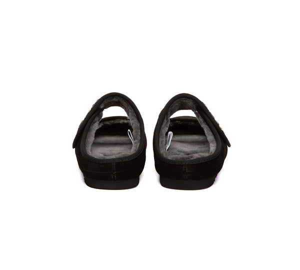 AUSTRALIAN SHEPHERD® UGG Slippers Sheepskin Wool Adjustable Strap Mary Jane Velly UGG AUSTRALIAN SHEPHERD